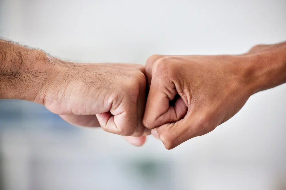 fist bump